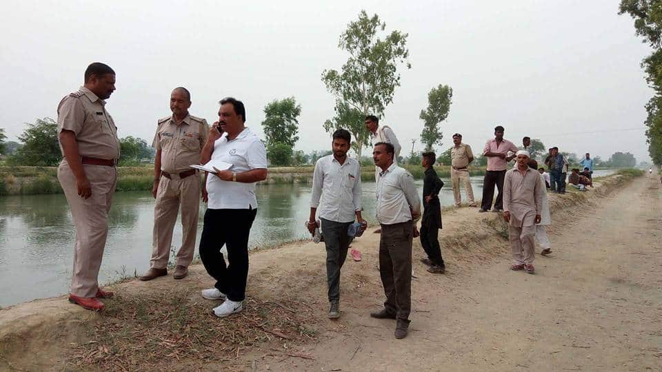 three people died in car accident, karnal news