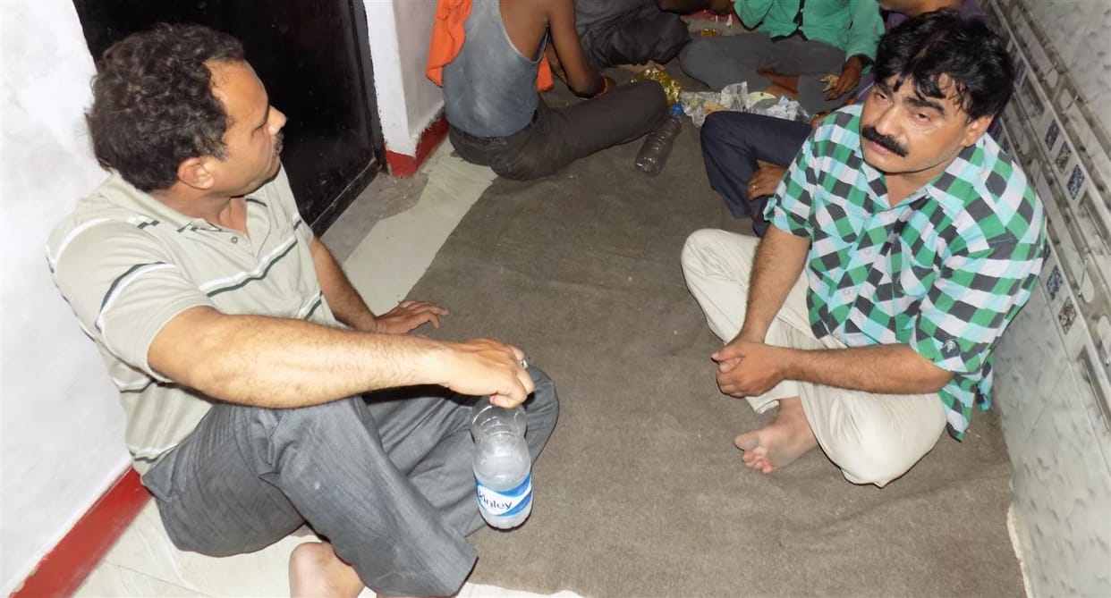 The BJP leader in Hathras seemed to be in danger of a cricket match