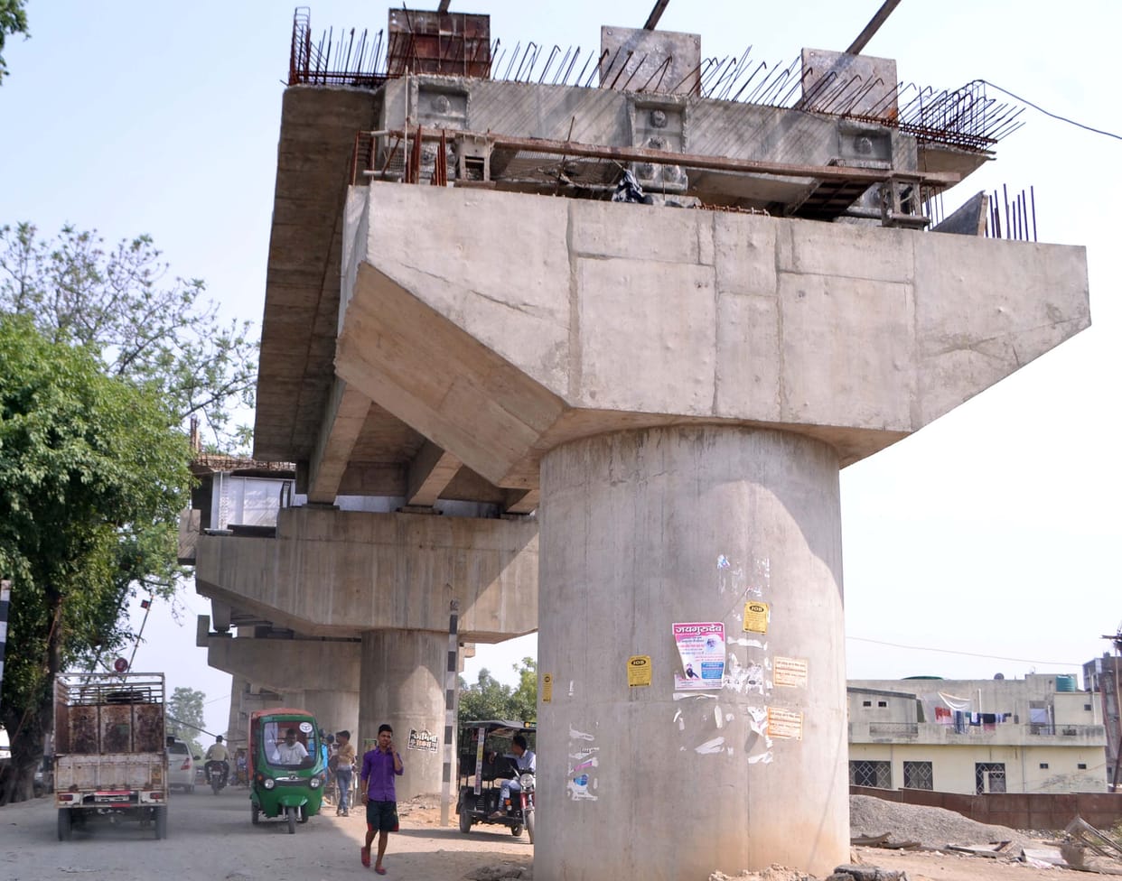 May visit to overbridge by Diwali