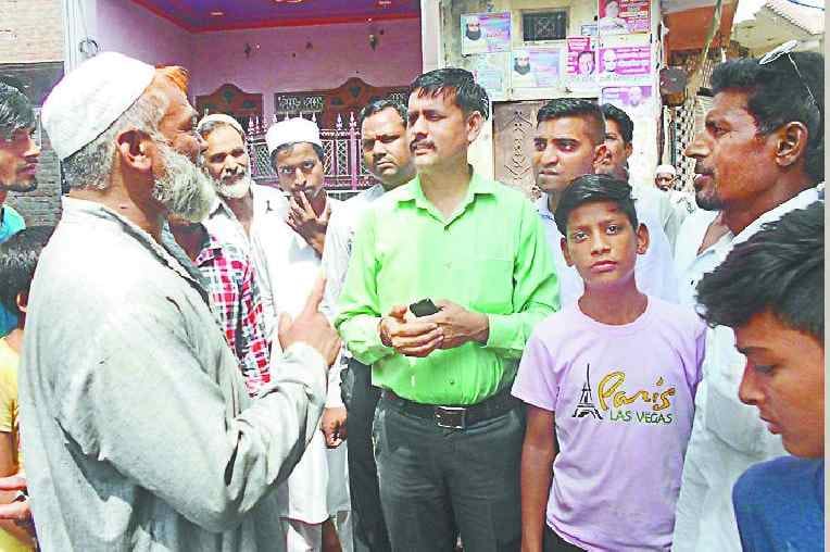 Raid on meat shops