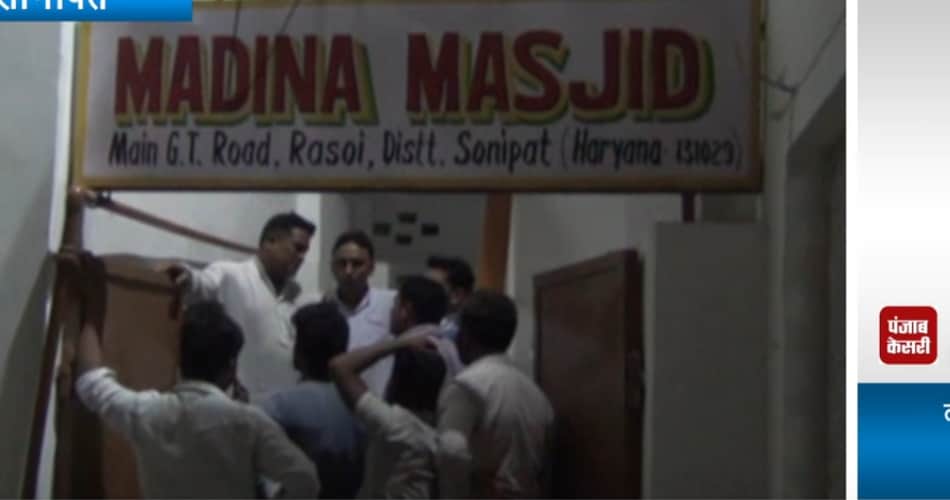 Live murder captured in cctv in sonipat