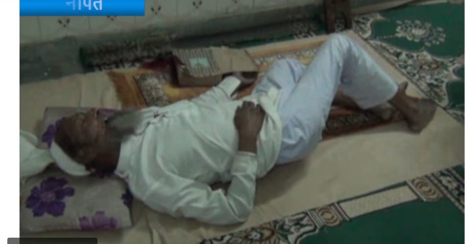 sonipat masjid murder live captured in cctv