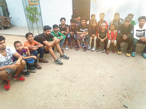 Beaten children and artists