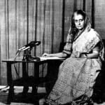 one big reason why indira gandhi forced emergency in 1975 in india