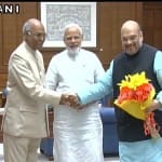 पीएम से मिले रामनाथ कोविंद