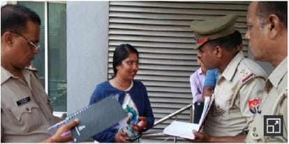 After marriage, Chennai came from Haridwar, couple shot dead after entering UP