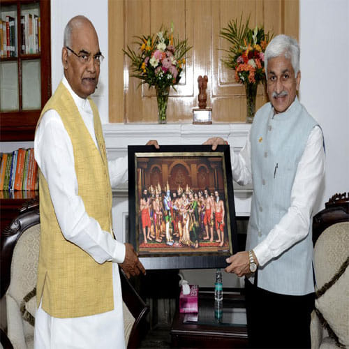  president candidate kovind convert his  ancestral home to baraatghar 