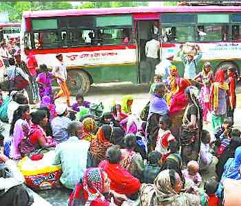 Bus,s shortage, passenger trouble