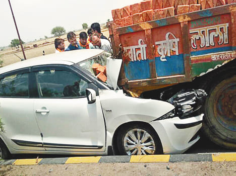 Three died  road accidents