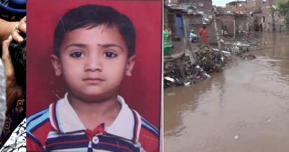 Heavy rain in chandigarh, 2 death, many injured