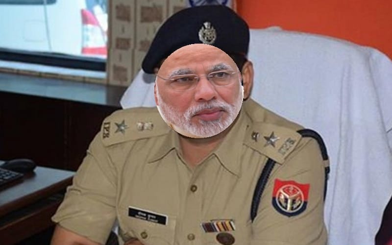 highschool students says, rahul is the DM of lucknow and ssp narendra modi