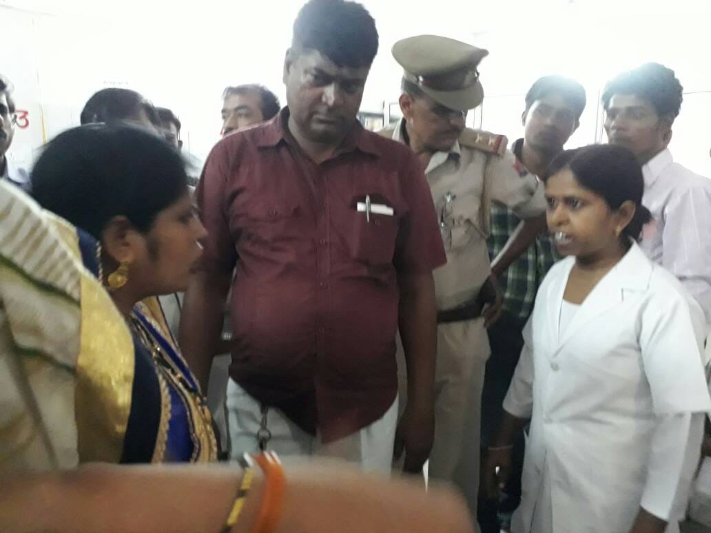 disturbance in firozabad district hospital after death of oldman 