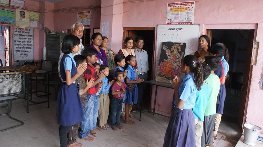 government schools re opens after one month long break 