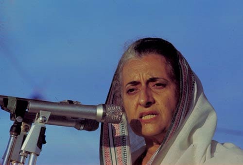 one big reason why indira gandhi forced emergency in 1975 in india