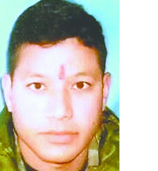 dead body found of army man