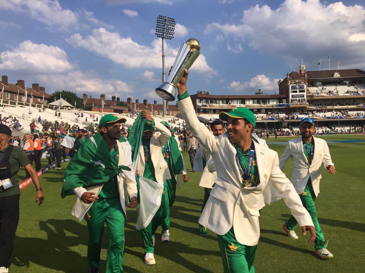 pakistan won champions trophy title with the indirect help from shastri and gavaskar