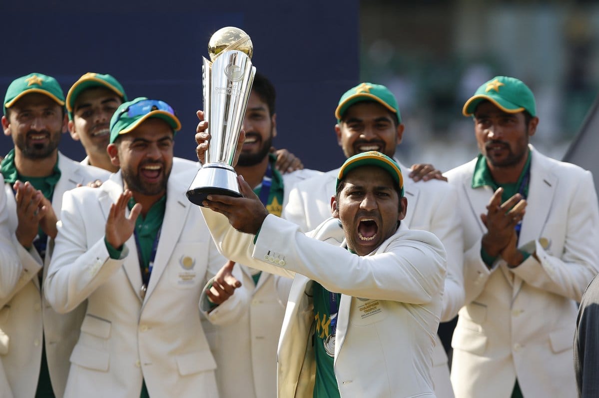 Pakistans postal service issues stamps celebrating ICC Champions Trophy win