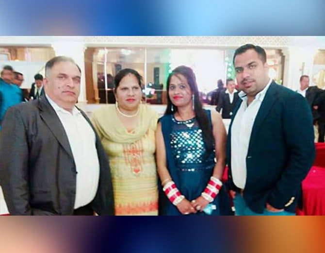 patiala newly married girl accident, died on spot