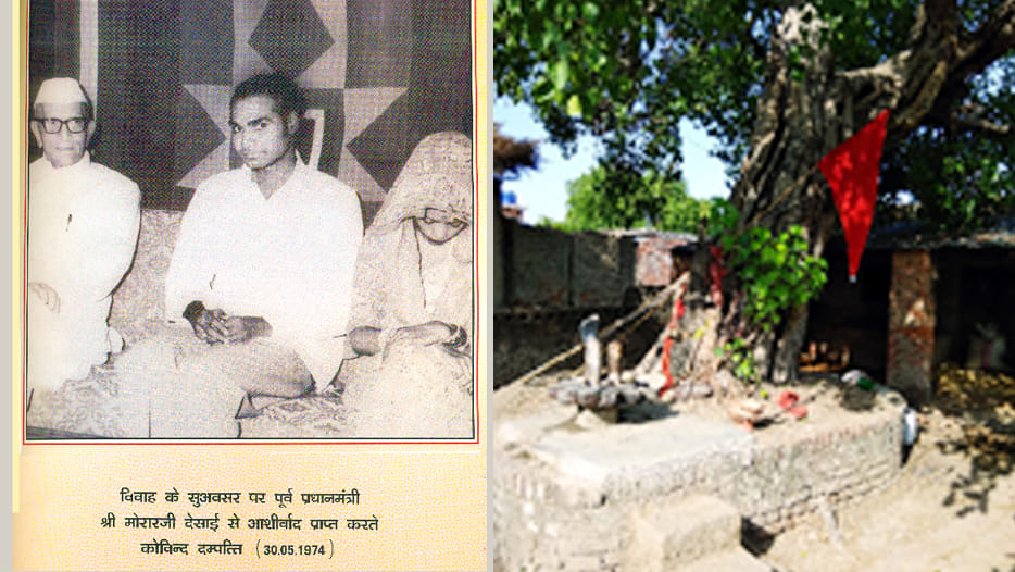 ramnath kovind relatives lives in raw houses