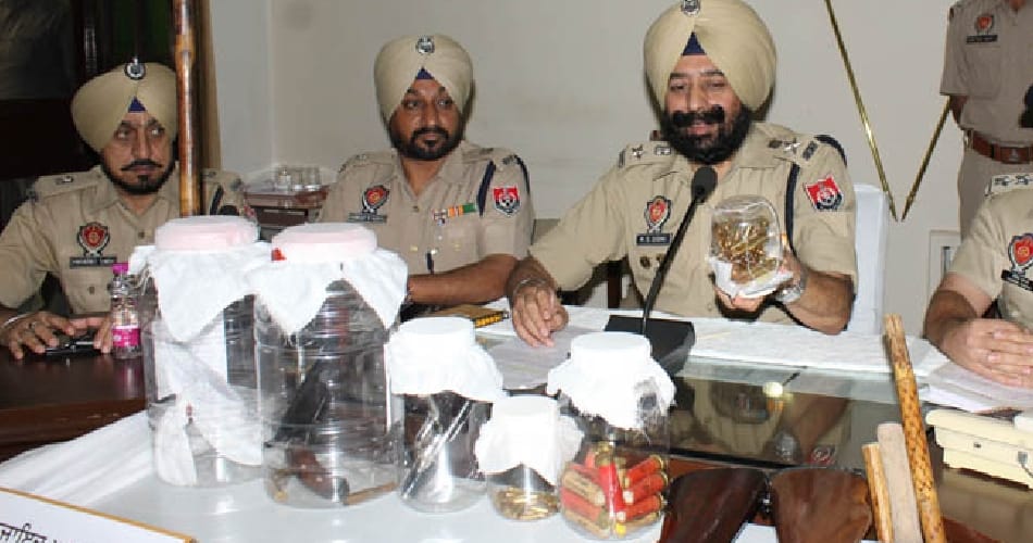 sangrur man fond of guns and to collect arms