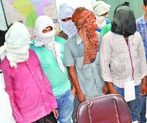 Seven gangsters arrested of thieves gang