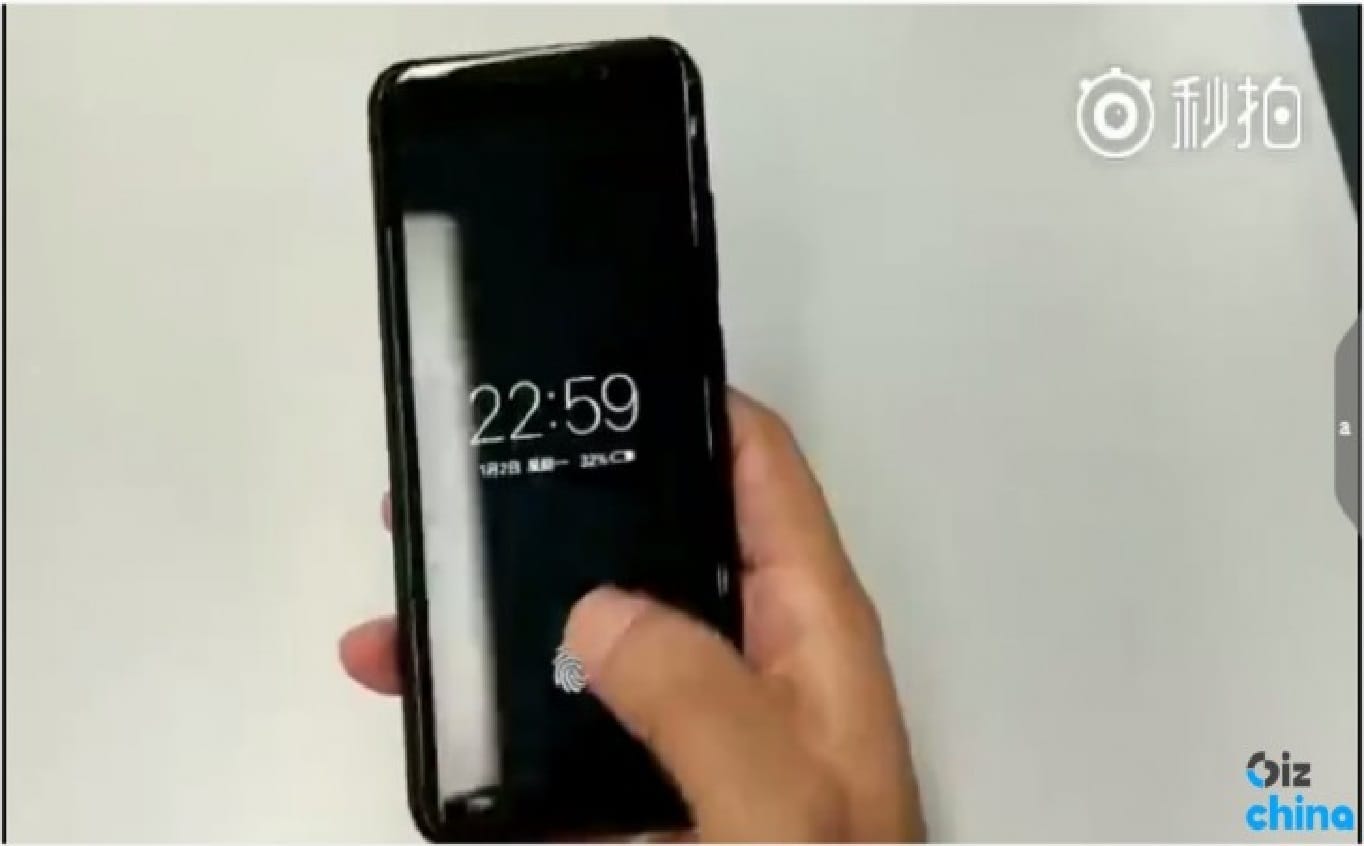 Vivo ready to launch smartphone with on screen fingerprint scanner