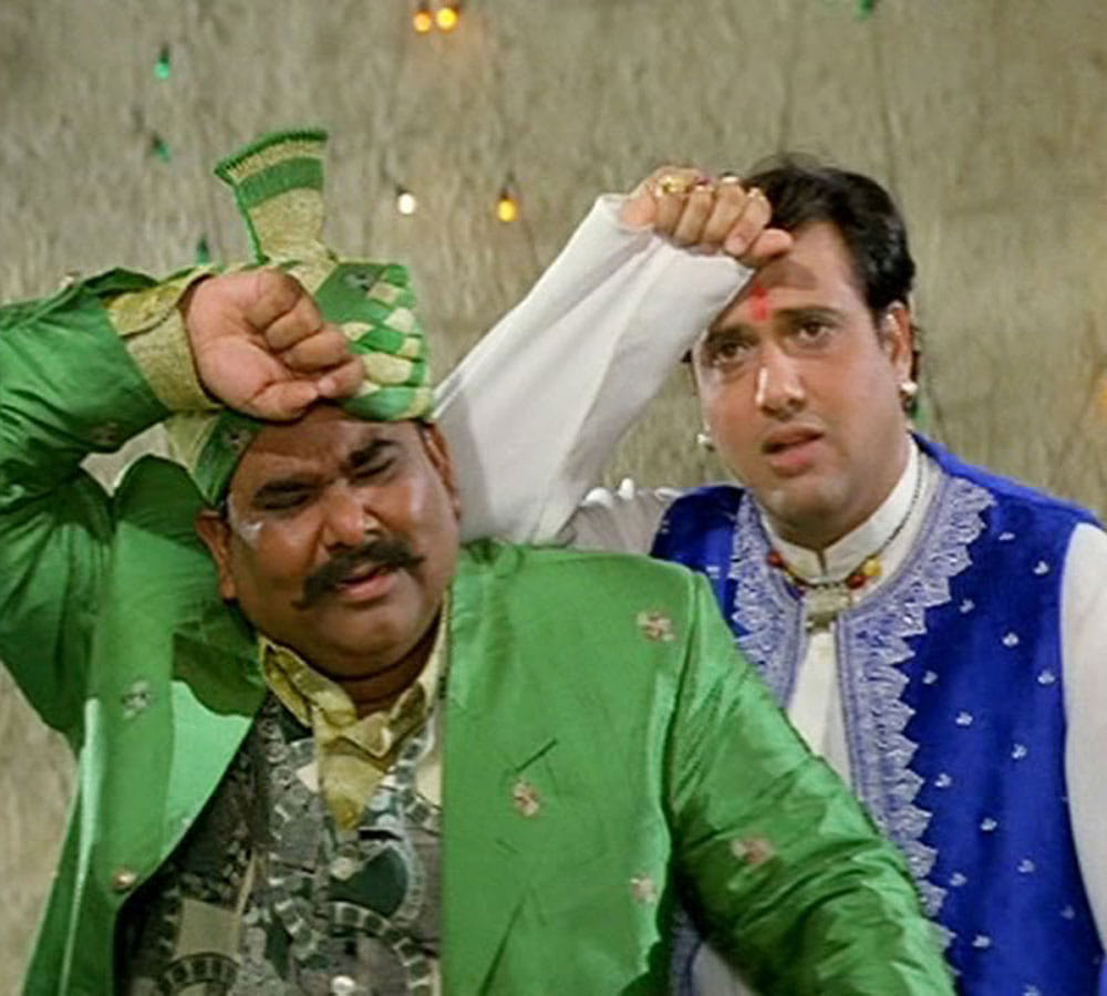 satish kaushik and govinda chemistry in films