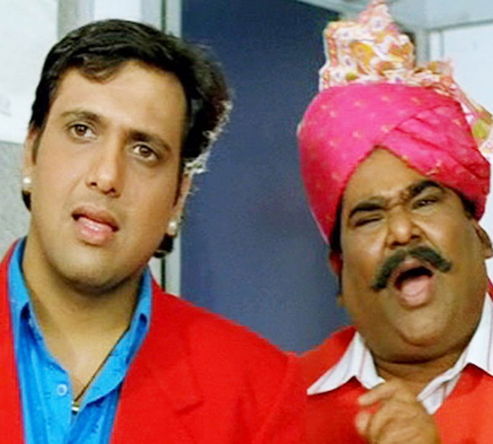 satish kaushik and govinda chemistry in films