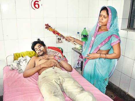 Poor patients in Lohia Hospital due to power failure