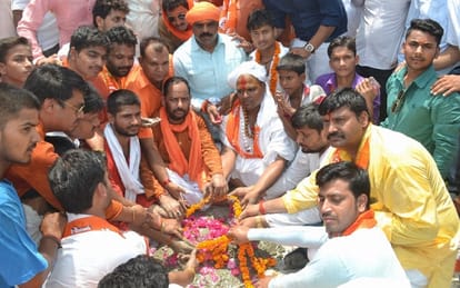 brick for ram mandir reaches to ayodhya