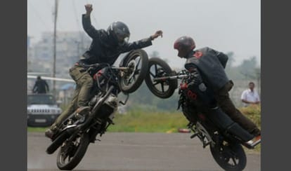 Three died during bike stunt in Lucknow.