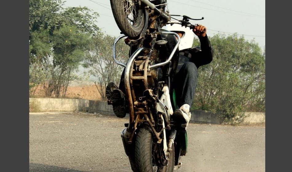 Three died during bike stunt in Lucknow.