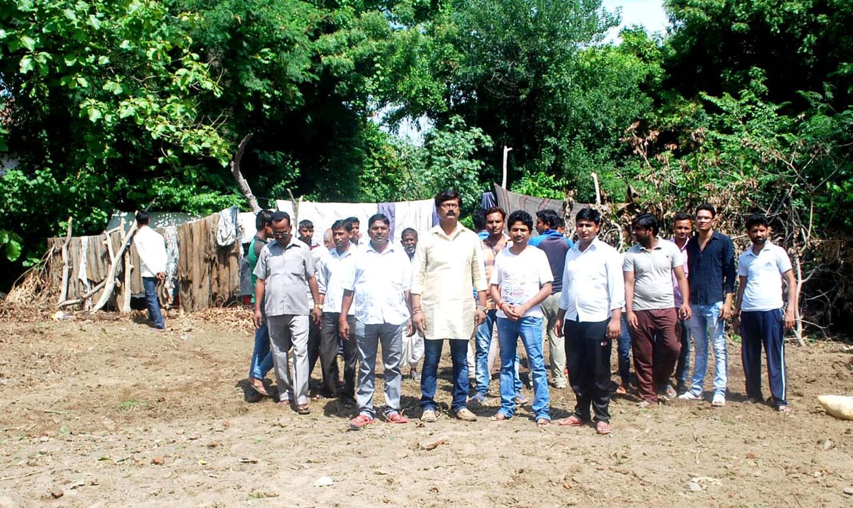 Revenue workers make the farm free from metering