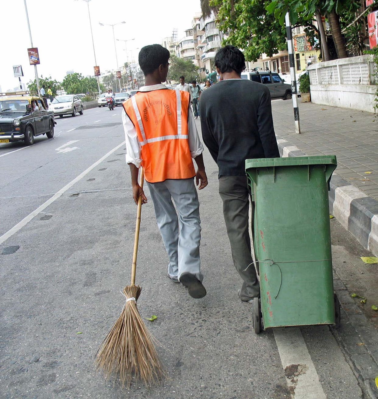 municipality workers posted at officials and leaders house in deoria