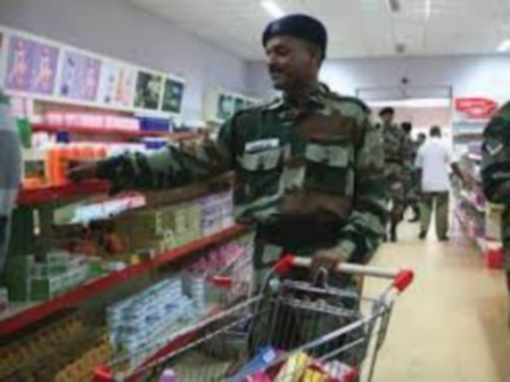 GST impact army canteen items will costly