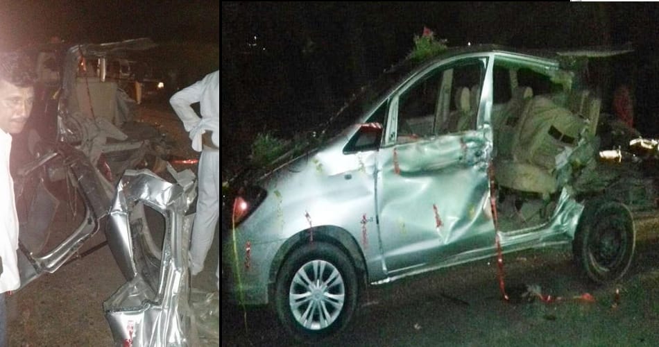 groom killed in road accident