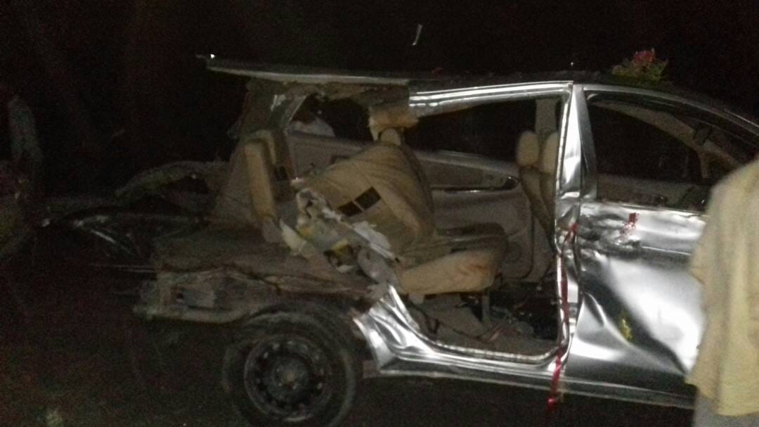 groom killed in road accident