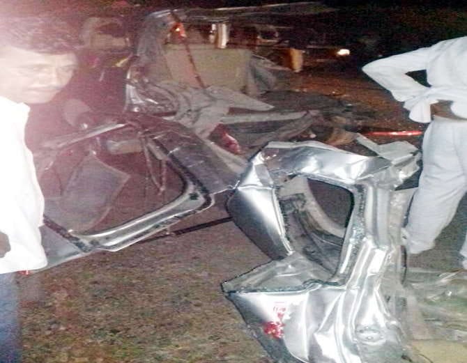 groom killed in road accident