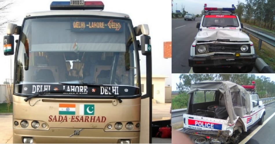 Pulwama Terror Attack, Public Try to Stop Delhi Lahore Bus Sada-E-Sarhad, Clash with Police