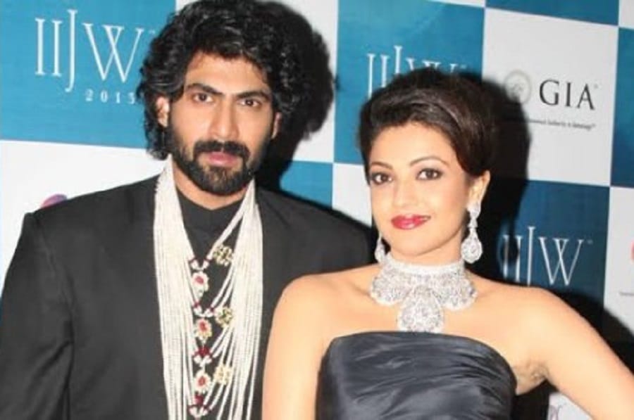 rana duggubati celebrates kajal agarwal birthday with nene raju nene mantri