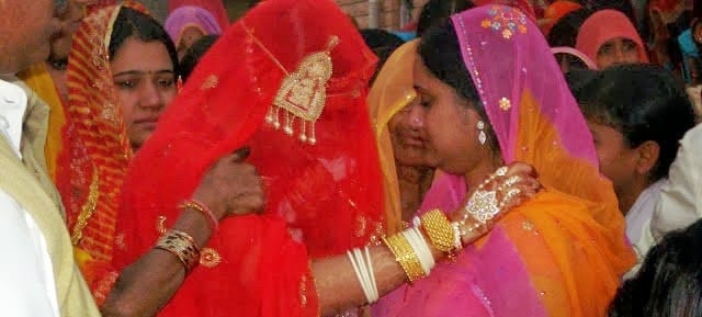 IN Rajashtan village Derasar men marry twice
