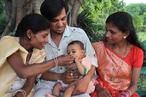IN Rajashtan village Derasar men marry twice