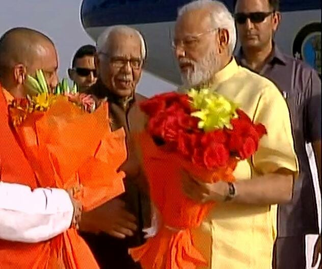 pm narendra modi lucknow visit on international yoga day