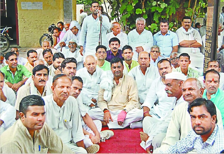 Sloganeering against BJP