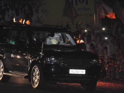 PM Modi dinner in Uttar Pradesh chief minister home.