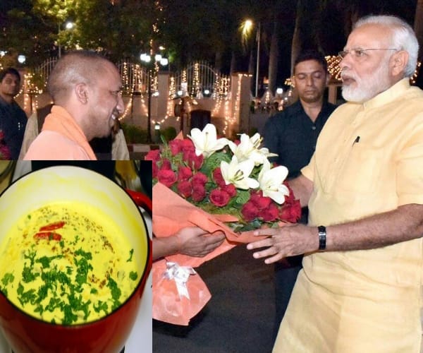 Prime minister Modi dinner party menu.