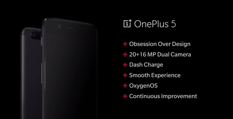 Oneplus 5 Launched in China, Price in India, Specifications and More You Should Know