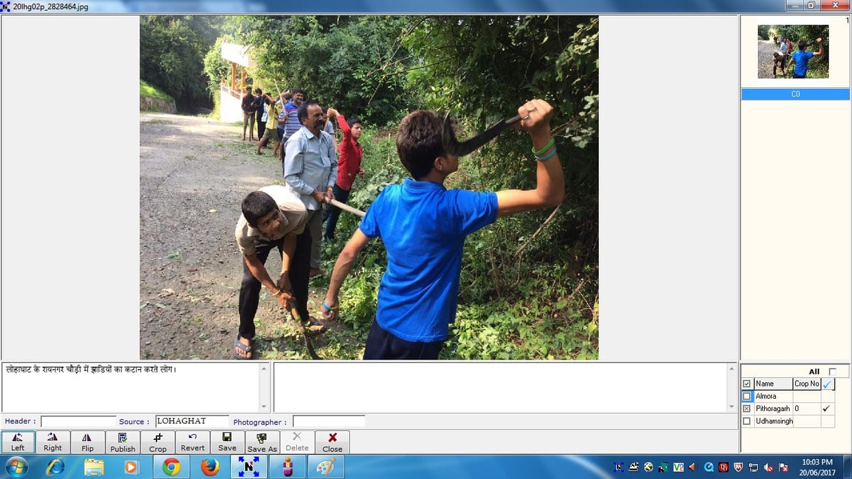 clean mission from college to rishikeshwar temple