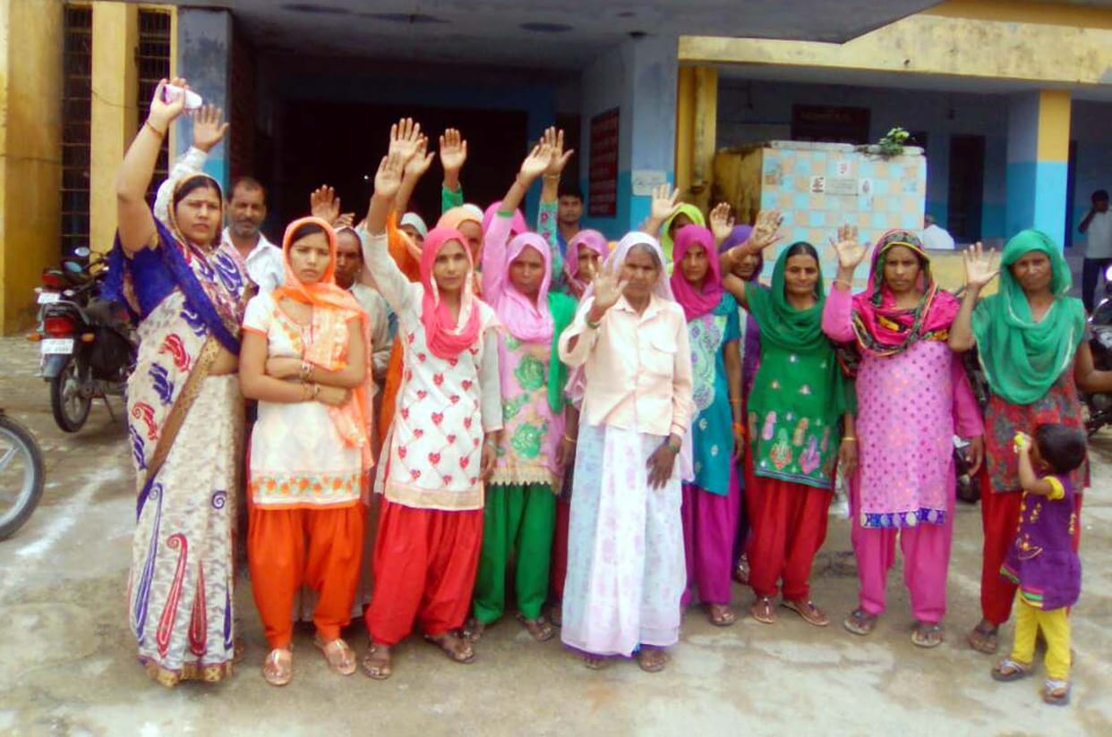 Widow woman not registered fir.