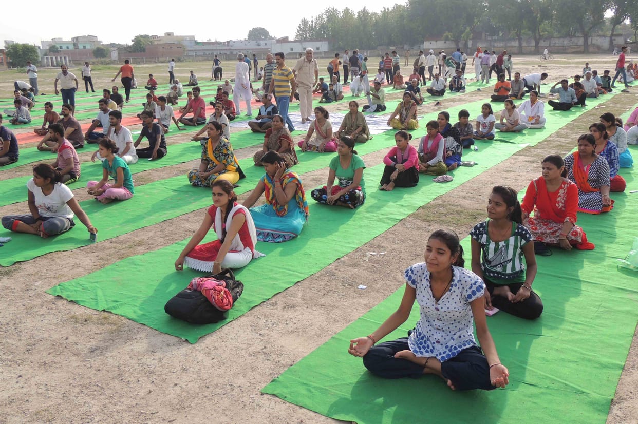 Do yoga for happiness in life